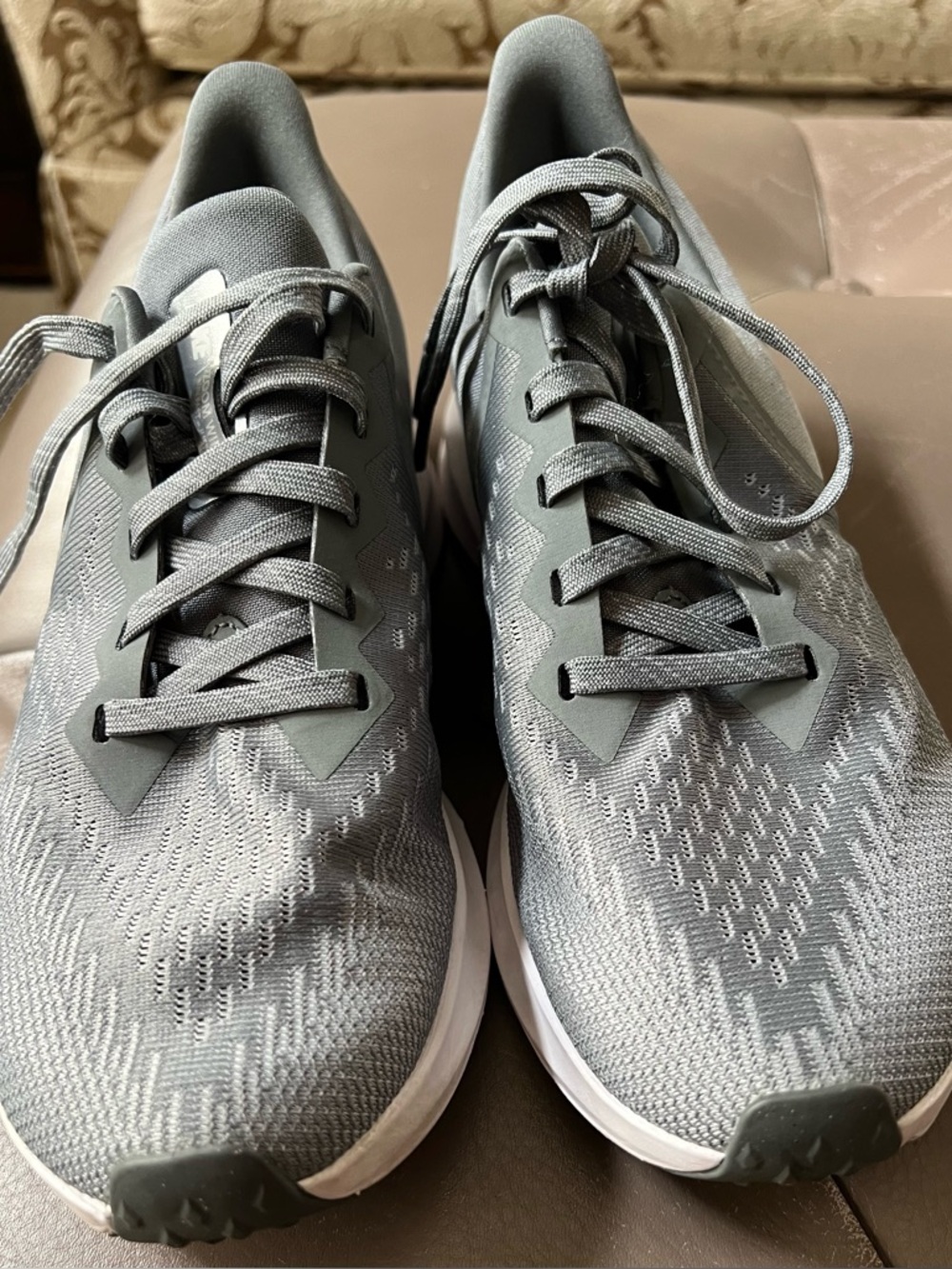 Women’s Nike Zoom running shoes, worn only one time.